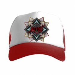 Кепка-тракер AC/DC Art Logo - PrintSalon