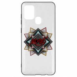 Чохол для Samsung A21s AC/DC Art Logo - PrintSalon