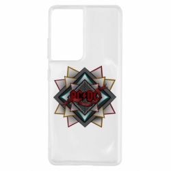 Чохол для Samsung S21 Ultra AC/DC Art Logo - PrintSalon