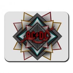 Коврик для мыши AC/DC Art Logo-PrintSalon Коврик для мыши AC/DC Art Logo
