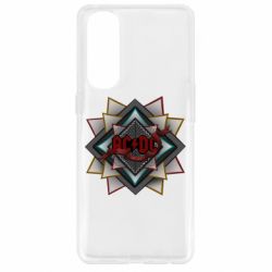 Чохол для Oppo Reno 4 Pro AC/DC Art Logo - PrintSalon