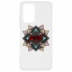 Чохол для Xiaomi Redmi Note 10 Pro AC/DC Art Logo - PrintSalon
