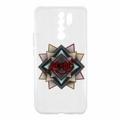 Чохол для Xiaomi Redmi 9 AC/DC Art Logo - PrintSalon