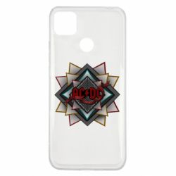 Чохол для Xiaomi Redmi 9c AC/DC Art Logo - PrintSalon