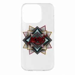 Чохол для iPhone 14 Pro AC/DC Art Logo - PrintSalon