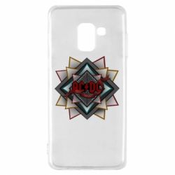 Чохол для Samsung A8 2018 AC/DC Art Logo - PrintSalon