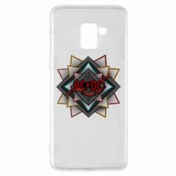 Чохол для Samsung A8+ 2018 AC/DC Art Logo - PrintSalon