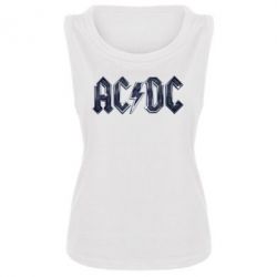 Женская майка AC/DC Logo - PrintSalon