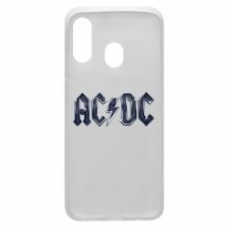 Чехол для Samsung A40 AC/DC Logo - PrintSalon