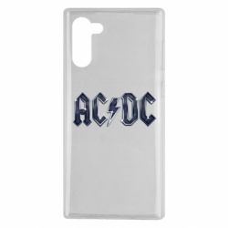 Чехол для Samsung Note 10 AC/DC Logo - PrintSalon