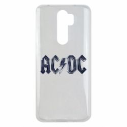 Чехол для Xiaomi Redmi Note 8 Pro AC/DC Logo - PrintSalon