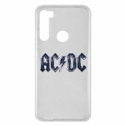 Чехол для Xiaomi Redmi Note 8 AC/DC Logo - PrintSalon