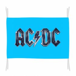 Флаг AC/DC Logo - PrintSalon