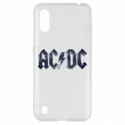 Чехол для Samsung A01/M01 AC/DC Logo - PrintSalon
