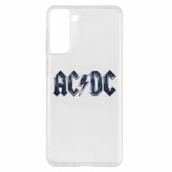 Чехол для Samsung S21+ AC/DC Logo - PrintSalon