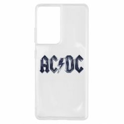 Чехол для Samsung S21 Ultra AC/DC Logo - PrintSalon
