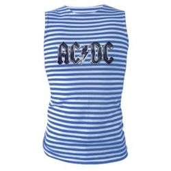 Майка-тельняшка AC/DC Logo - PrintSalon