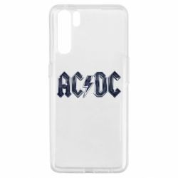 Чехол для Oppo A91/Reno3 AC/DC Logo - PrintSalon