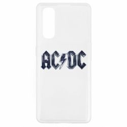 Чехол для Oppo Find X2 AC/DC Logo - PrintSalon