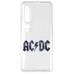 Чехол для Xiaomi Mi10/10 Pro AC/DC Logo - PrintSalon