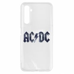 Чехол для Realme 6 AC/DC Logo - PrintSalon