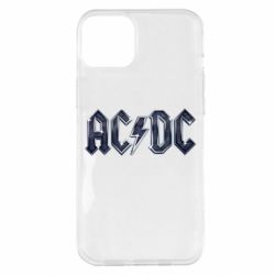 Чехол для iPhone 14 Plus AC/DC Logo - PrintSalon