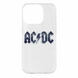 Чехол для iPhone 14 Pro AC/DC Logo - PrintSalon