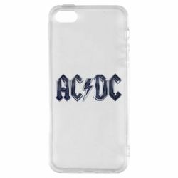 Чехол для iPhone5/5S/SE AC/DC Logo - PrintSalon