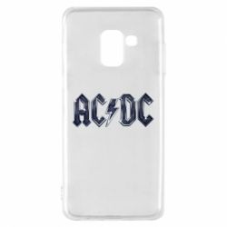 Чехол для Samsung A8 2018 AC/DC Logo - PrintSalon