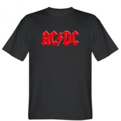 Мужская футболка Stedman AC/DC Red Logo - PrintSalon