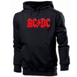 Мужское худи AC/DC Red Logo - PrintSalon