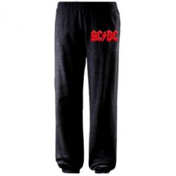 Штаны AC/DC Red Logo - PrintSalon