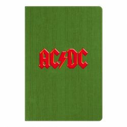 Блокнот с принто AC/DC Red Logo - PrintSalon