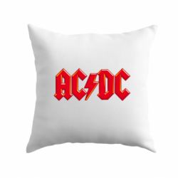 Подушка AC/DC Red Logo - PrintSalon