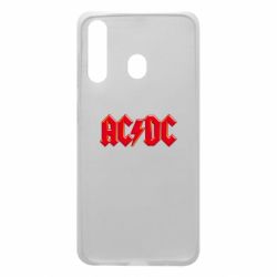 Чехол для Samsung A60 AC/DC Red Logo - PrintSalon