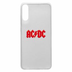 Чехол для Samsung A70 AC/DC Red Logo - PrintSalon