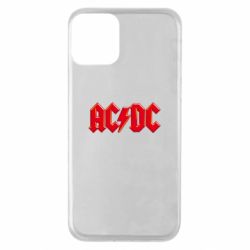 Чехол для iPhone 11 AC/DC Red Logo - PrintSalon