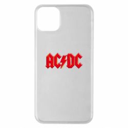 Чехол для iPhone 11 Pro Max AC/DC Red Logo