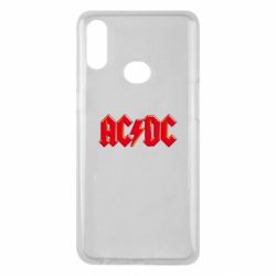 Чехол для Samsung A10s AC/DC Red Logo - PrintSalon
