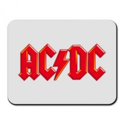 Коврик для мыши AC/DC Red Logo-PrintSalon Коврик для мыши AC/DC Red Logo