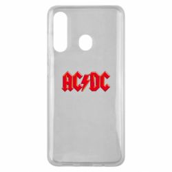 Чехол для Samsung M40 AC/DC Red Logo - PrintSalon