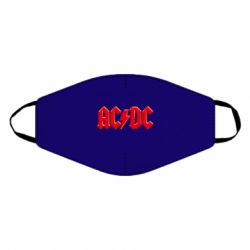 Маска многоразовая AC/DC Red Logo - PrintSalon