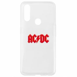 Чехол для Oppo A31 AC/DC Red Logo - PrintSalon
