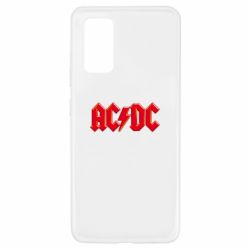 Чехол для Samsung A32 4G AC/DC Red Logo - PrintSalon