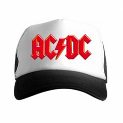 Кепка-тракер AC/DC Red Logo - PrintSalon