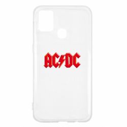 Чехол для Samsung M31 AC/DC Red Logo - PrintSalon