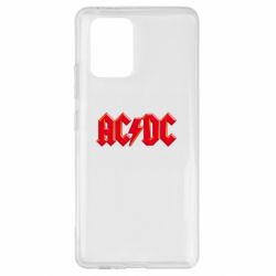 Чехол для Samsung S10 Lite AC/DC Red Logo - PrintSalon