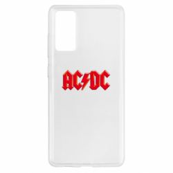 Чехол для Samsung S20 FE AC/DC Red Logo - PrintSalon