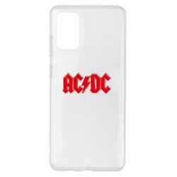 Чехол для Samsung S20+ AC/DC Red Logo - PrintSalon