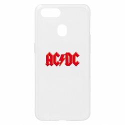 Чехол для Oppo A5s/A12 AC/DC Red Logo - PrintSalon